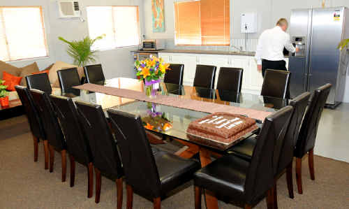 The revamped Gympie Special School staffroom, after the school won a $30,000 upgrade. The revamped Gympie Special School staffroom, after the school won a $30,000 upgrade.